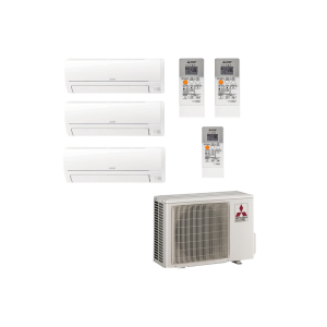 Mitsubishi Electric Tripple 5kW/18000Btu MXZ-3HA50VF + 2X2.5kW & 1×3.5kW A++