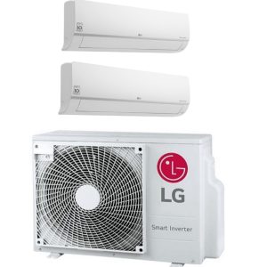 LG duo multi Split MU4R25 7.0kW + 3.5kW & 5.0kW Binnenunit + WiFi A++