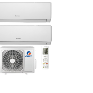 Gree Pular duo 5.0kW/18000 Btu + 2 x 2.5kW WiFi A++
