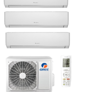 Gree Pular Tripple 7.0kW/24000Btu + 1x 3.5kW + 2x 2.5kW WiFi A++