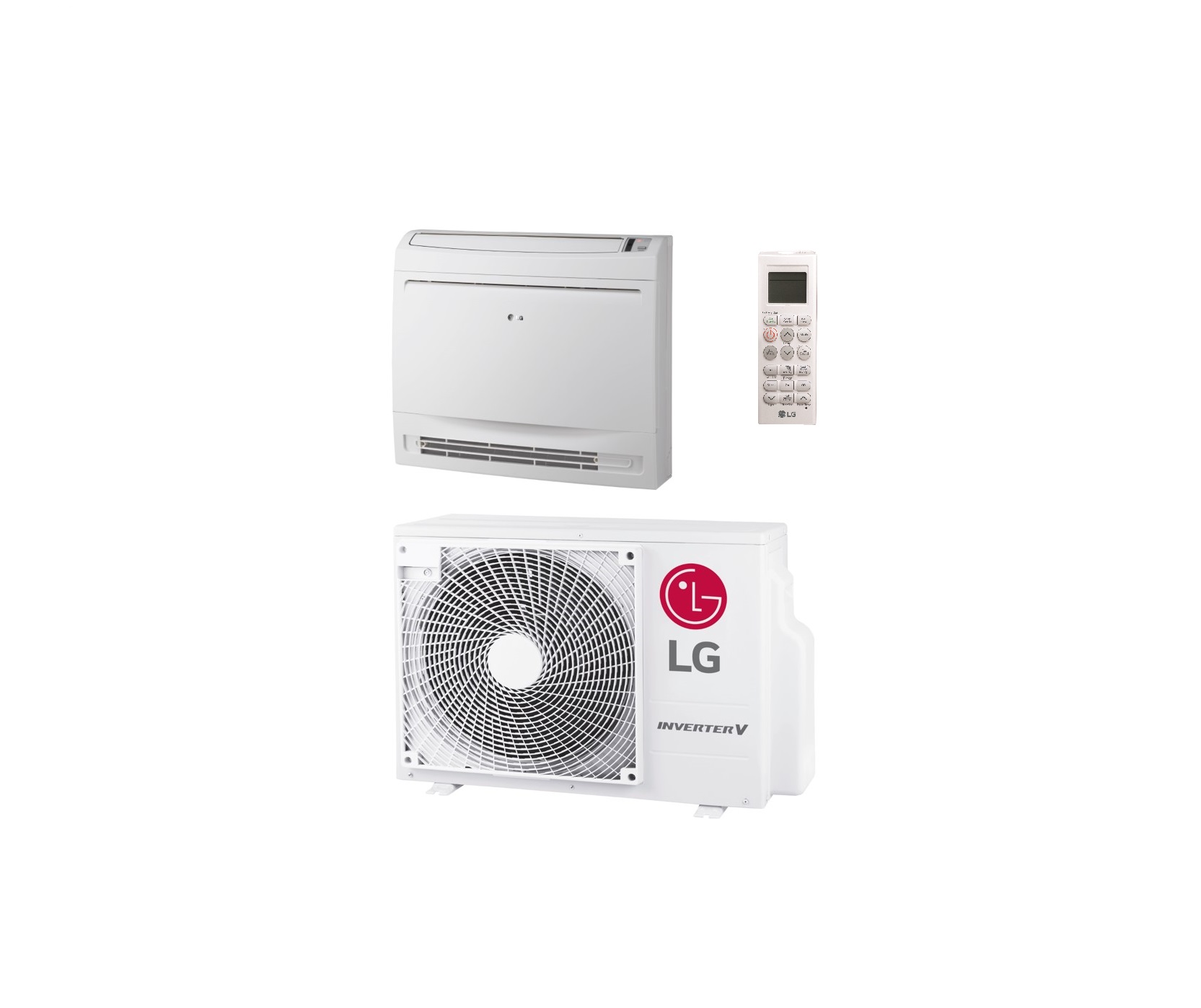 LG UQ18F R32 5.0kW/18000Btu Vloer console A++