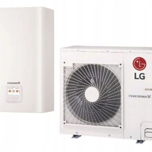 LG Warmtepomp Therma V 14kW HU143MA.U33/HN1636M.NK5 Warmtepomp + Hydrobox + Bedieningspaneel – 380 volt