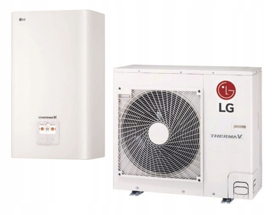LG Warmtepomp Therma V HU161MA.U33/HN1616M.NK5 Warmtepomp + Hydrobox + Bedieningspaneel - 230 volt