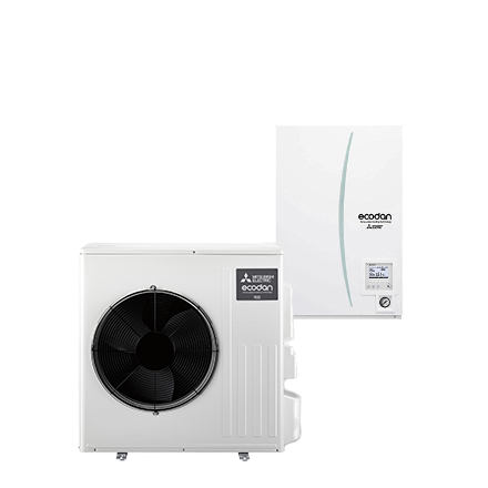 Mitsubishi Electric Ecodan 6kW SUZ-SWM60VA + ERSD-VM2D Hydrobox - 230 volt