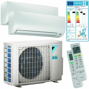 Daikin duo – 2MXM50 5.0kW/18000Btu + 2x 3.5kW FTXP35 Comfora A++ ( GRATIS 2X WIFI MODULE )