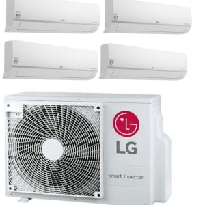 LG Quattro split MU4R25 7.0kW + 3x 2.5kW & 1 x3.5kW – WiFi A++