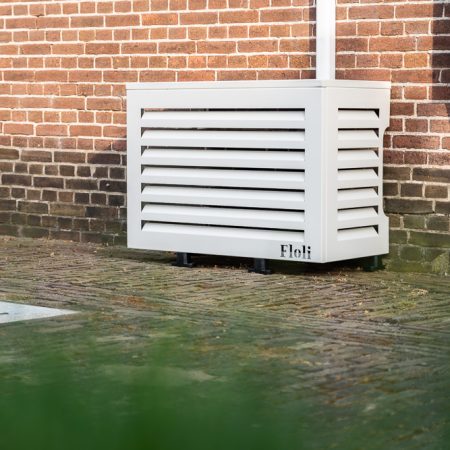Floli Aluminium Airco Cover Hoogwaardige Kwaliteit Wit - Medium - Afbeelding 11