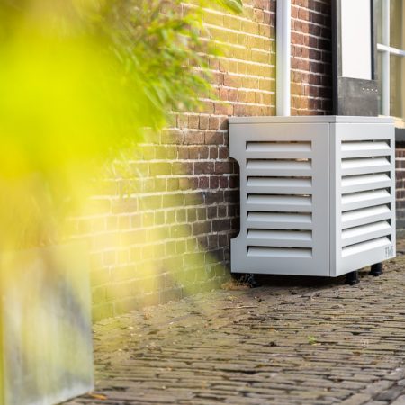 Floli Aluminium Airco Cover Hoogwaardige Kwaliteit Wit - Medium - Afbeelding 12