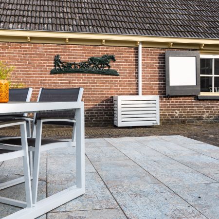 Floli Aluminium Airco Cover Hoogwaardige Kwaliteit Wit - Medium - Afbeelding 13