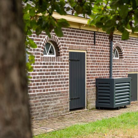 Floli Aluminium Airco Cover Hoogwaardige Kwaliteit Grijs - Medium - Afbeelding 10