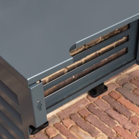 Floli Aluminium Airco Cover Hoogwaardige Kwaliteit Grijs - Medium - Afbeelding 14