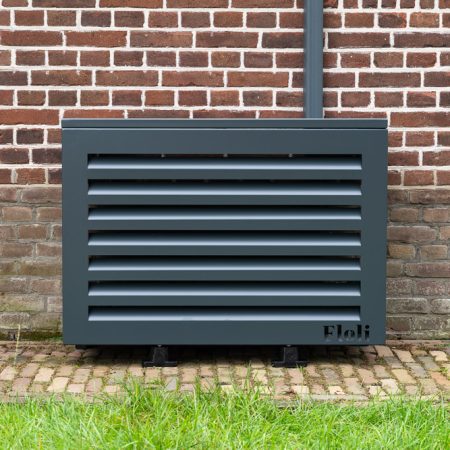 Floli Aluminium Airco Cover Hoogwaardige Kwaliteit Grijs - Medium - Afbeelding 11