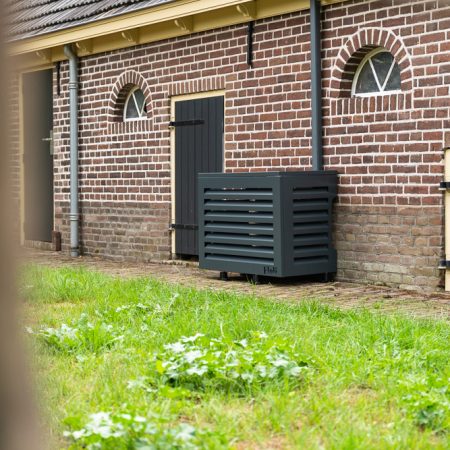 Floli Aluminium Airco Cover Hoogwaardige Kwaliteit Grijs - Medium - Afbeelding 12