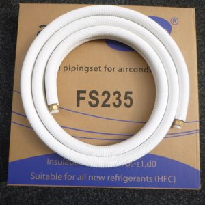 Aansluitmateriaal – Kantklare koelleidingset 3 meter – 1/4 x 3/8