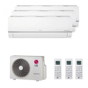 LG Tripple MU5R30 8.8kW/30000Btu + 3×3.5kW PC12SK – WiFi A++   ( LUXE UITV. ) !ACTIEPRIJS!