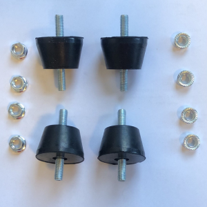 Airco Muurbeugel Anti-vibratievoeten voor op beugel – Set a 4 Stuks