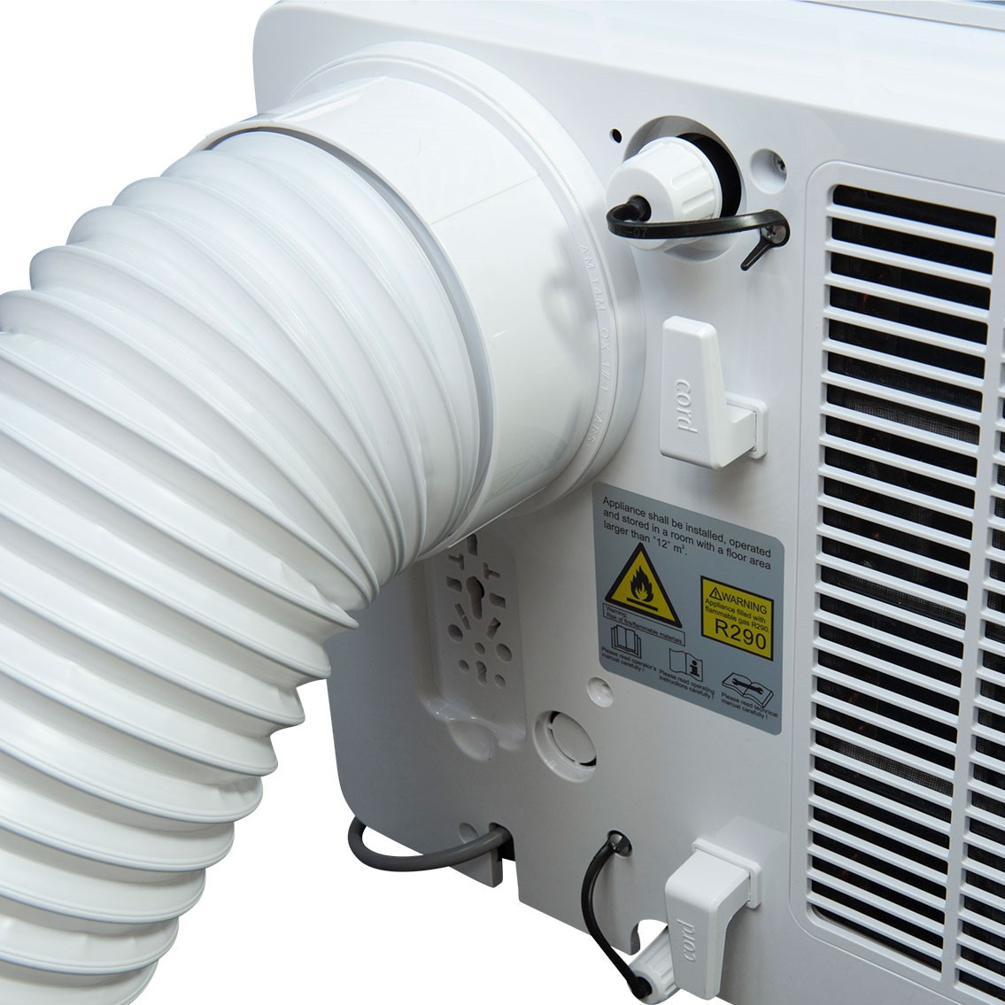 Mobiele airco - ASPEN AX3007/1 3.5kW Inclusief Slangenset - Afbeelding 6