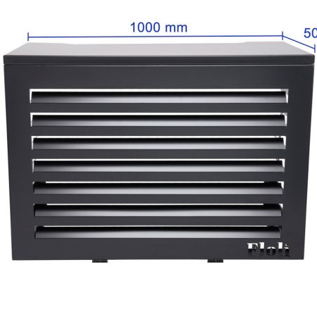 Floli Aluminium Airco Cover Hoogwaardige Kwaliteit Zwart - Large - Afbeelding 11