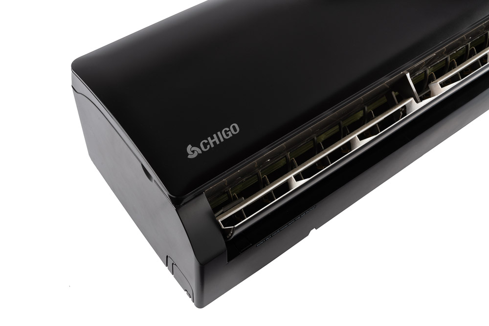 Chigo "Boston" MATT BLACK 3.5 kW/12000 Btu + WiFi & 3M Aansluitset! ALL-IN ONE PRIJS - Afbeelding 3