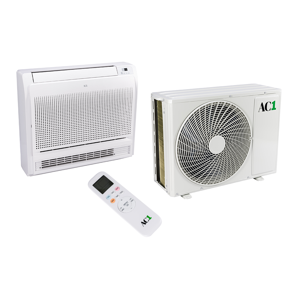 AC1 COMFORT PLUS 12 Wand Vloerconsole 3.5kW/12000Btu COOL&HEAT + WiFi