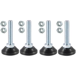 Floli Aluminium Cover Voetsteunen set A4 stuks   ( Rond )