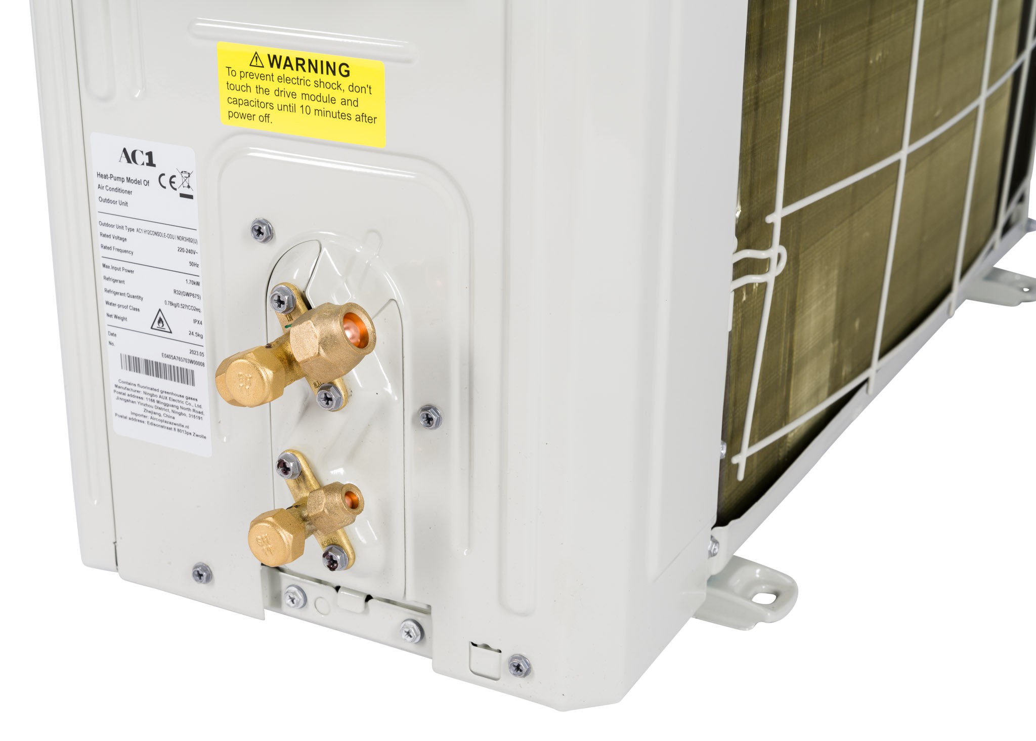 AC1 Plafondcassette COMFORT PLUS 12 3.5kW/12000Btu COOL&HEAT + WiFi - Afbeelding 6