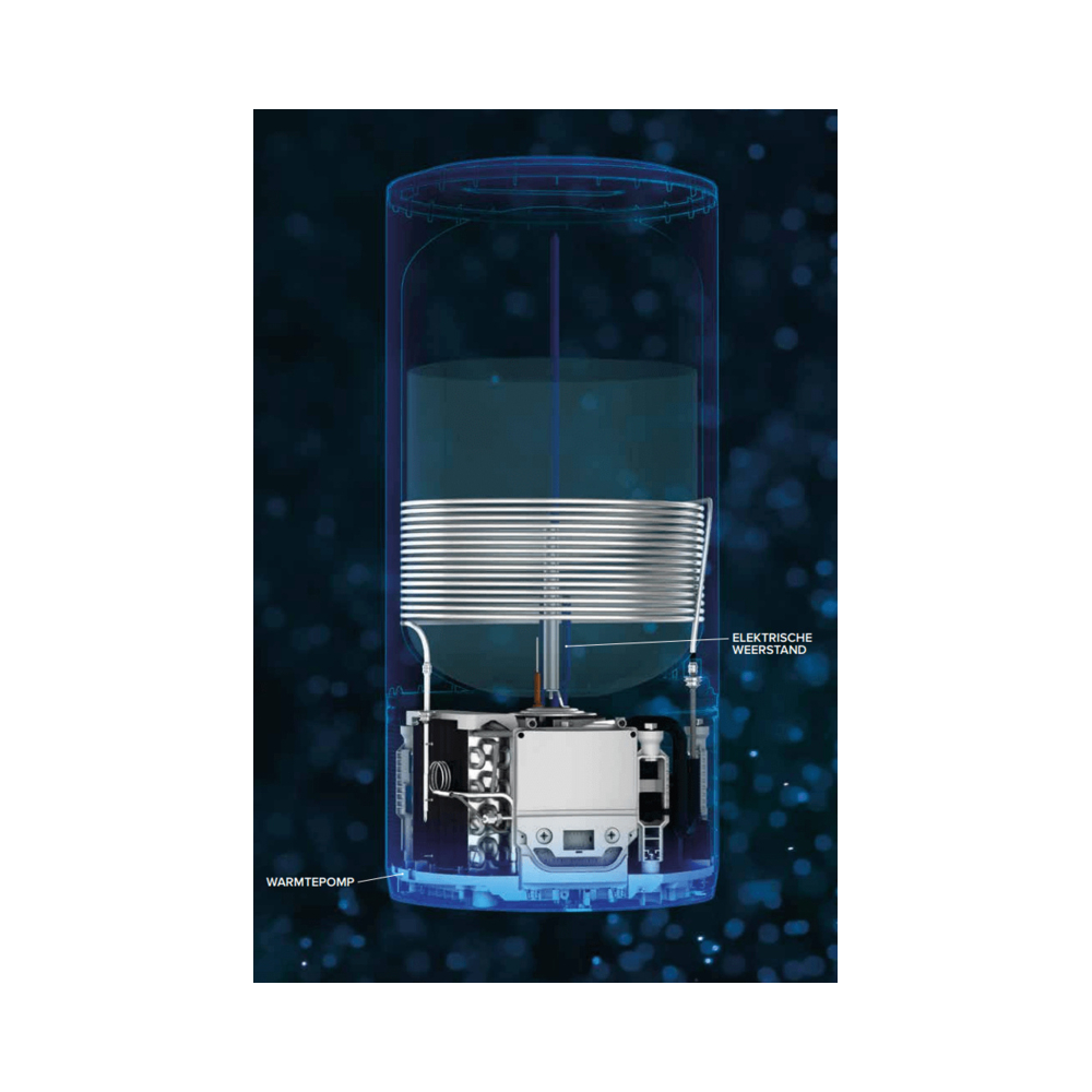 Ariston Lydos Hybrid Warmtepompboiler Energieklasse A+ 100 liter - 230 volt - Afbeelding 2
