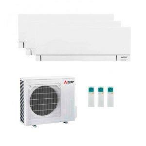 Mitsubishi Electric Tripple 6.8kW/24000Btu MXZ-3F68VF3 + 2X AY25VGK & 1x AY35VGK  A+++