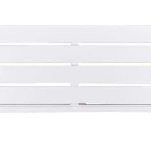 Floli Bodemplaat – Wandmontage – Kunststof “Houtlook” Cover – Kleur Wit