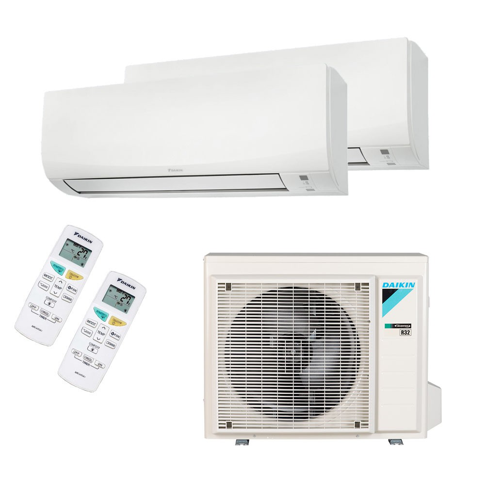 Daikin duo - 2MXF40A 4.0kW/14000Btu + 2x2.5kW CTXF Sensira