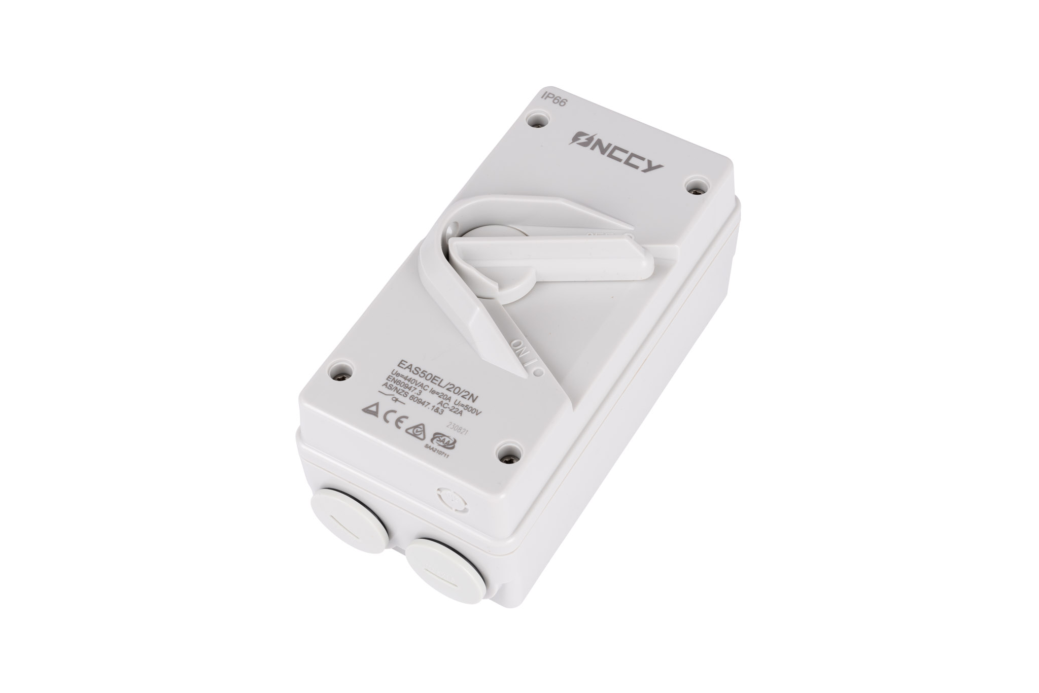 Werkschakelaar 3P 22A