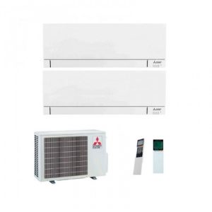 Mitsubishi Electric Duo 6.8kW/24000Btu MXZ-3F68VF3 + 1XAY50VGK & 1xAY25VGK (Buitenunit heeft 3 aansluitingen)