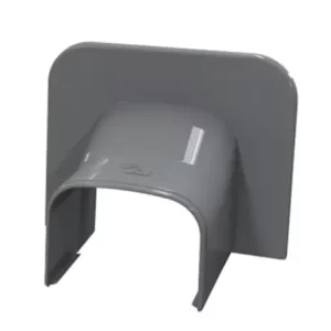 GRIJZE Plafond – wand eindstuk 74x55mm – Ral 7016