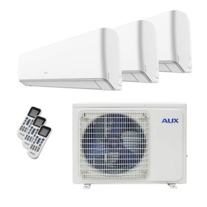 Aux Tripple-Split 6.0kW Outdoor + 2x 2.5kW+ 1X3.5kW Q-Smart Indoor COOL&HEAT + WiFi